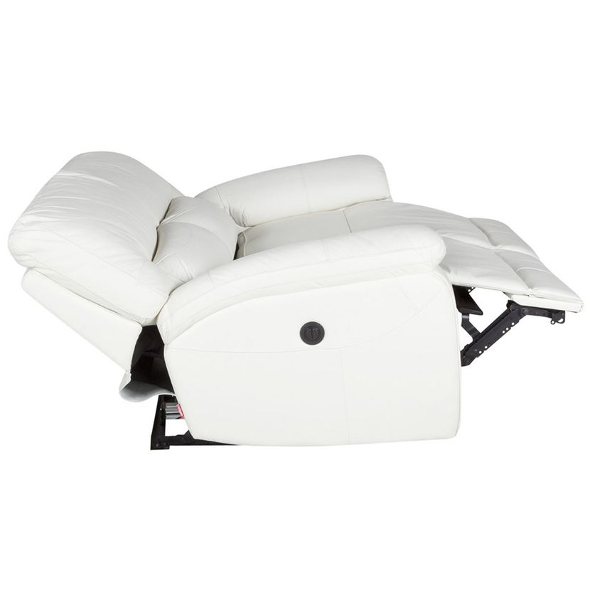 sofa reclinable poch cuero 2 cuerpos