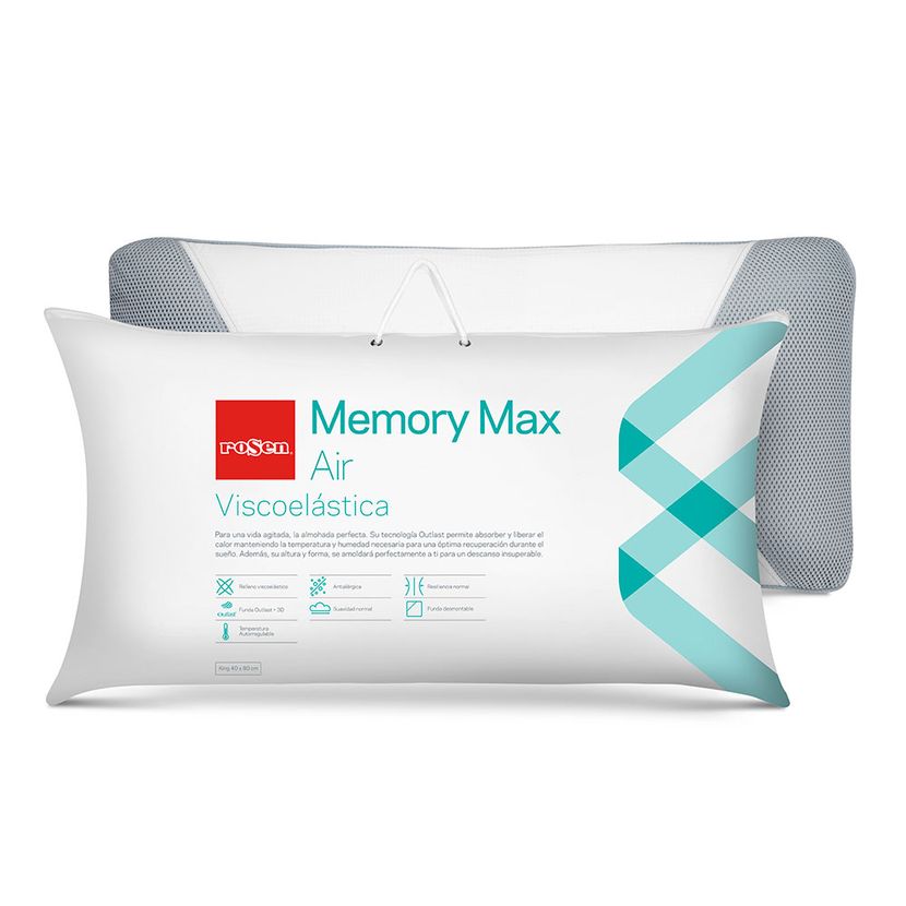 Rosen Memory Max Ripley Almohadas Memory Ripley Almohada Rosen
