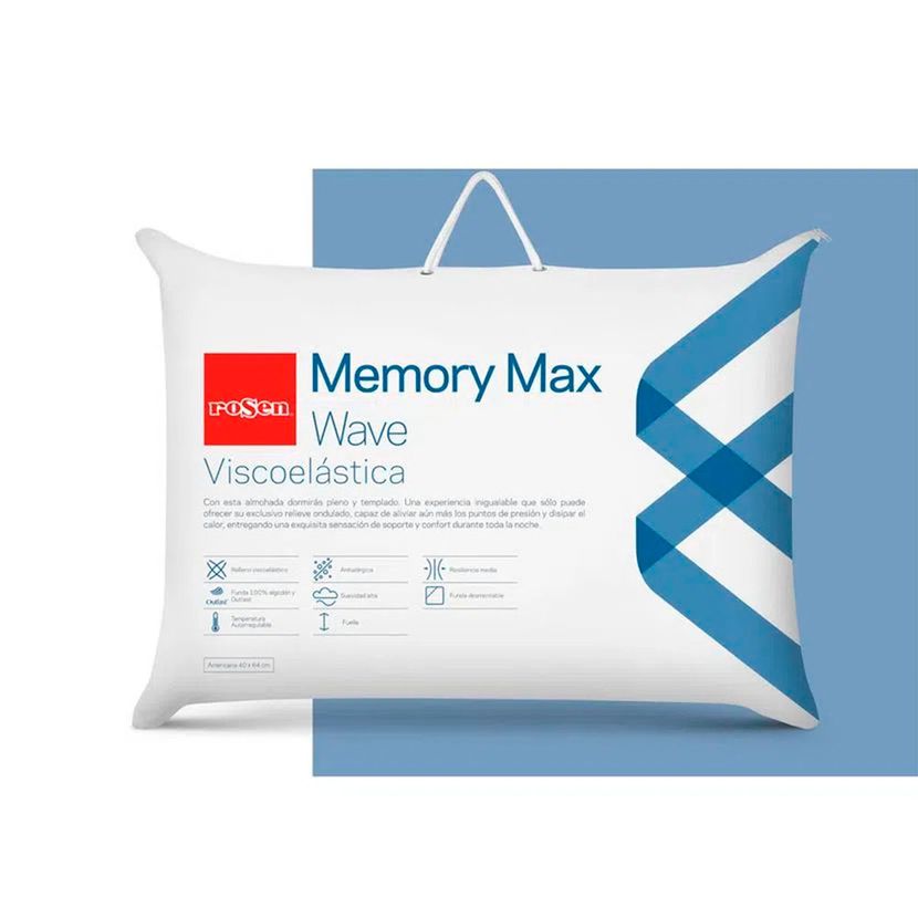 Almohadas Memory Max Rosen 2025